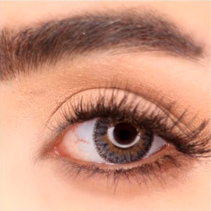 لنز  چشم رنگی نیوویژن رنگ spice Gray