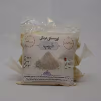نوره سنتی درمانی طبیب با زرنیخ قرمز  یک به 6 واقعی 1 کیلو گرمی نایلون برچسب دار عالی 