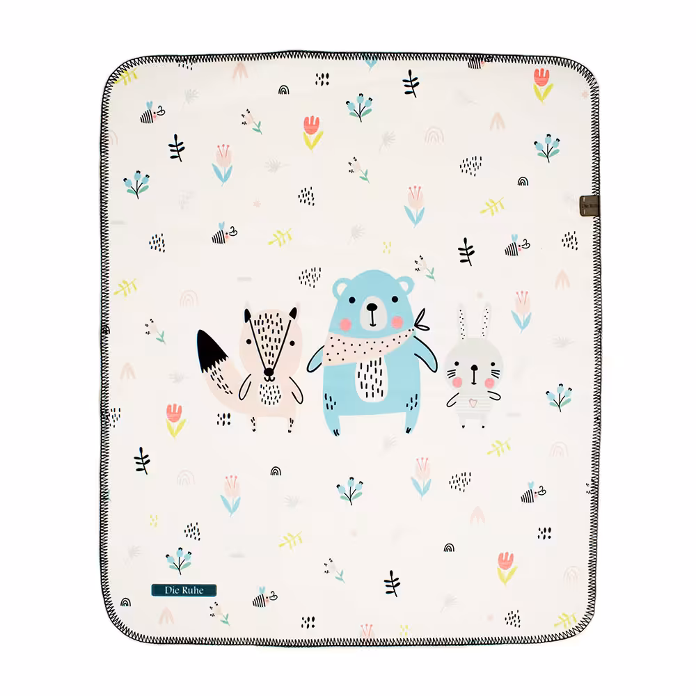 زیرانداز تعویض نوزاد طرح بیشه دی روحه Die Ruhe