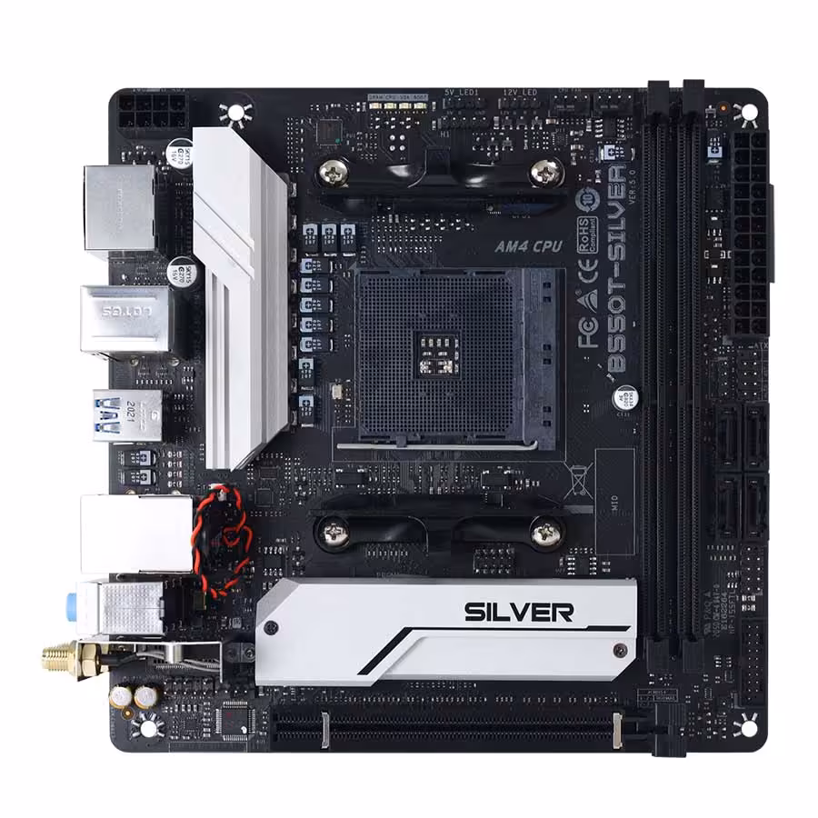 قیمت و خرید مادربرد بایوستار مدل B550T-SILVER | یاس ارتباط