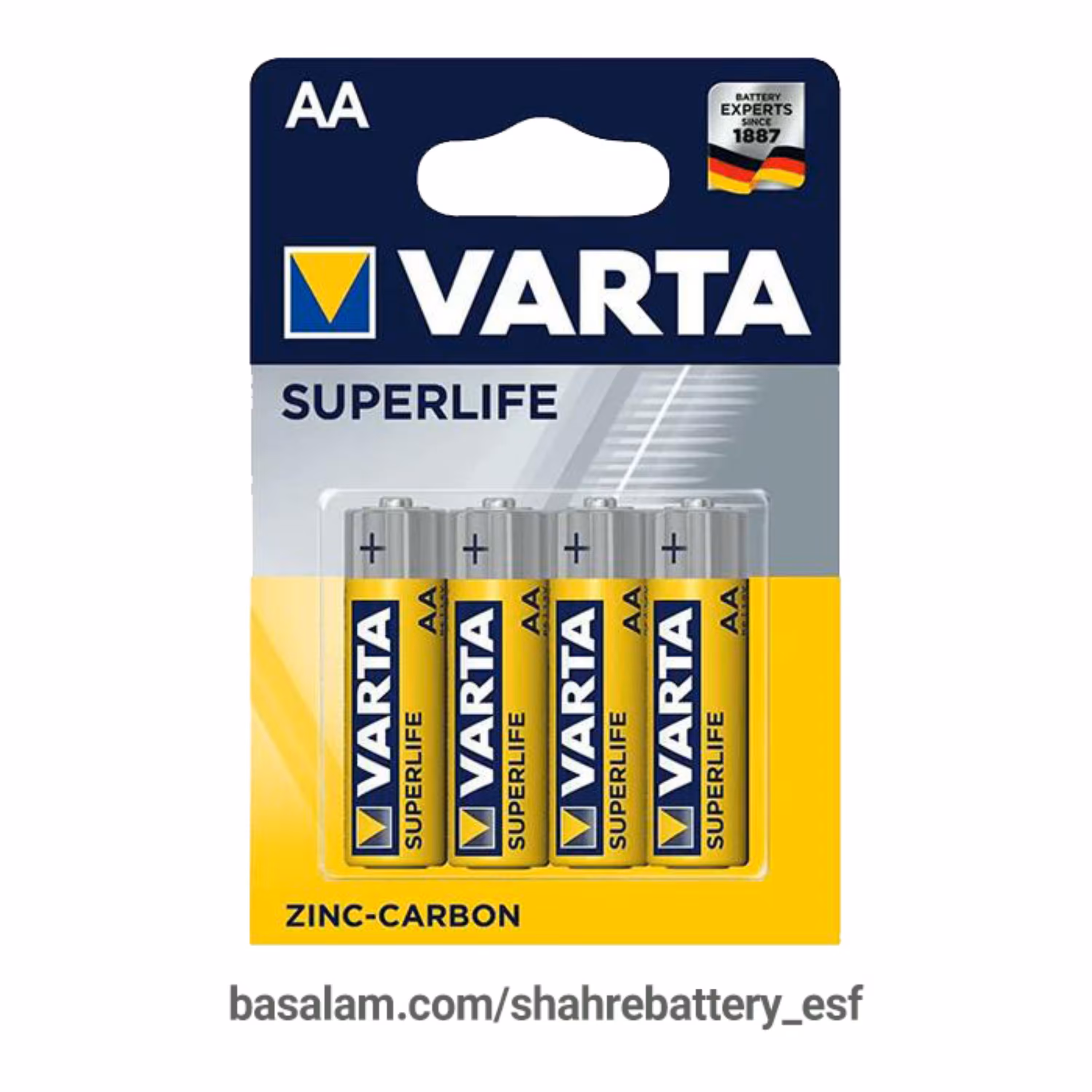 باتری قلمی  معمولی Super Life وارتا  آلمان