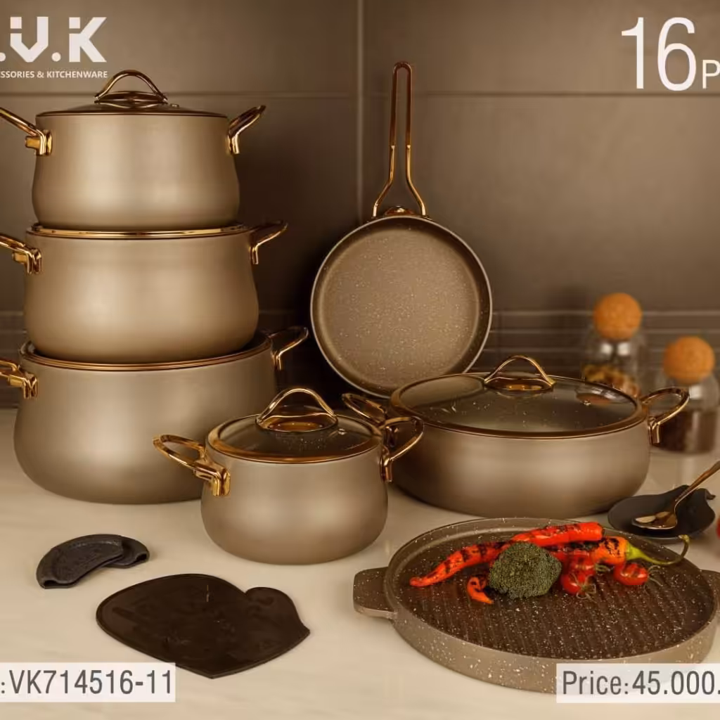 سرویس 16 پارچه گرانیتی BVK