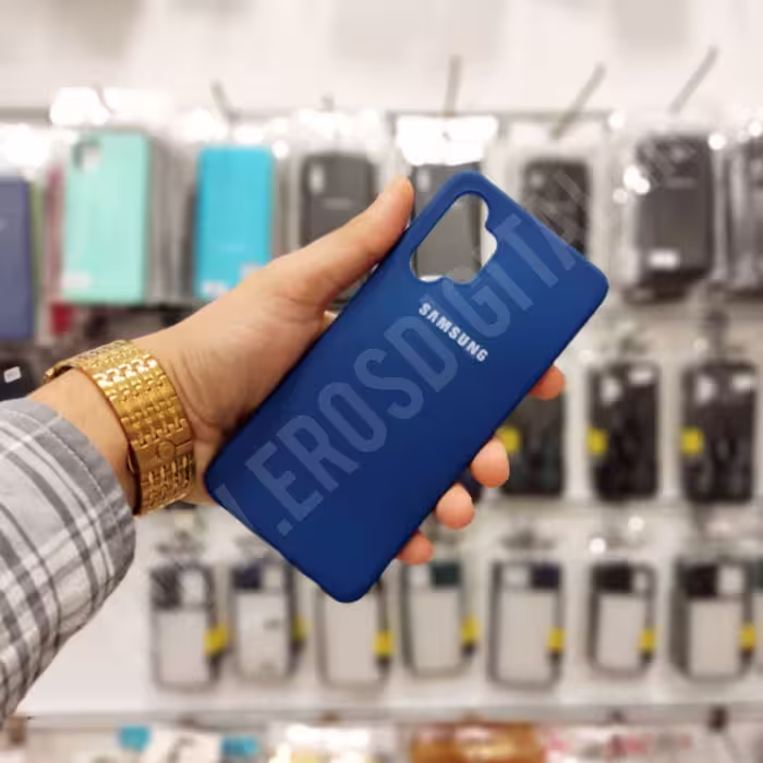 قاب سامسونگ A32 4G طرح سیلیکونی (TPU) - زرد
