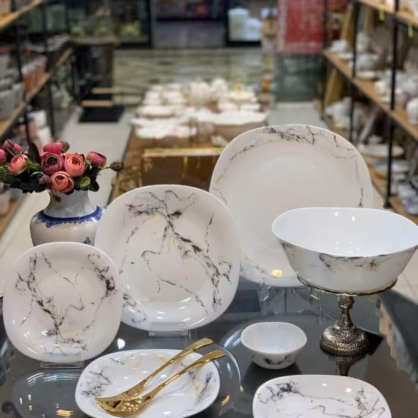 آرکوپال 26 پارچه 6نفره طرح سنگ