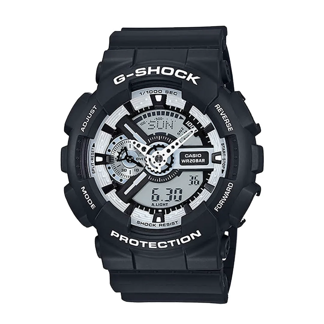 ساعت کاسیو G-SHOCK مدل GA-110BW-1A