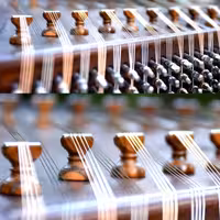 سنتور فرد  مدل الیزابت کوک چوب گردو سیم بدرا ارسال رایگان ضمانت کتبی 