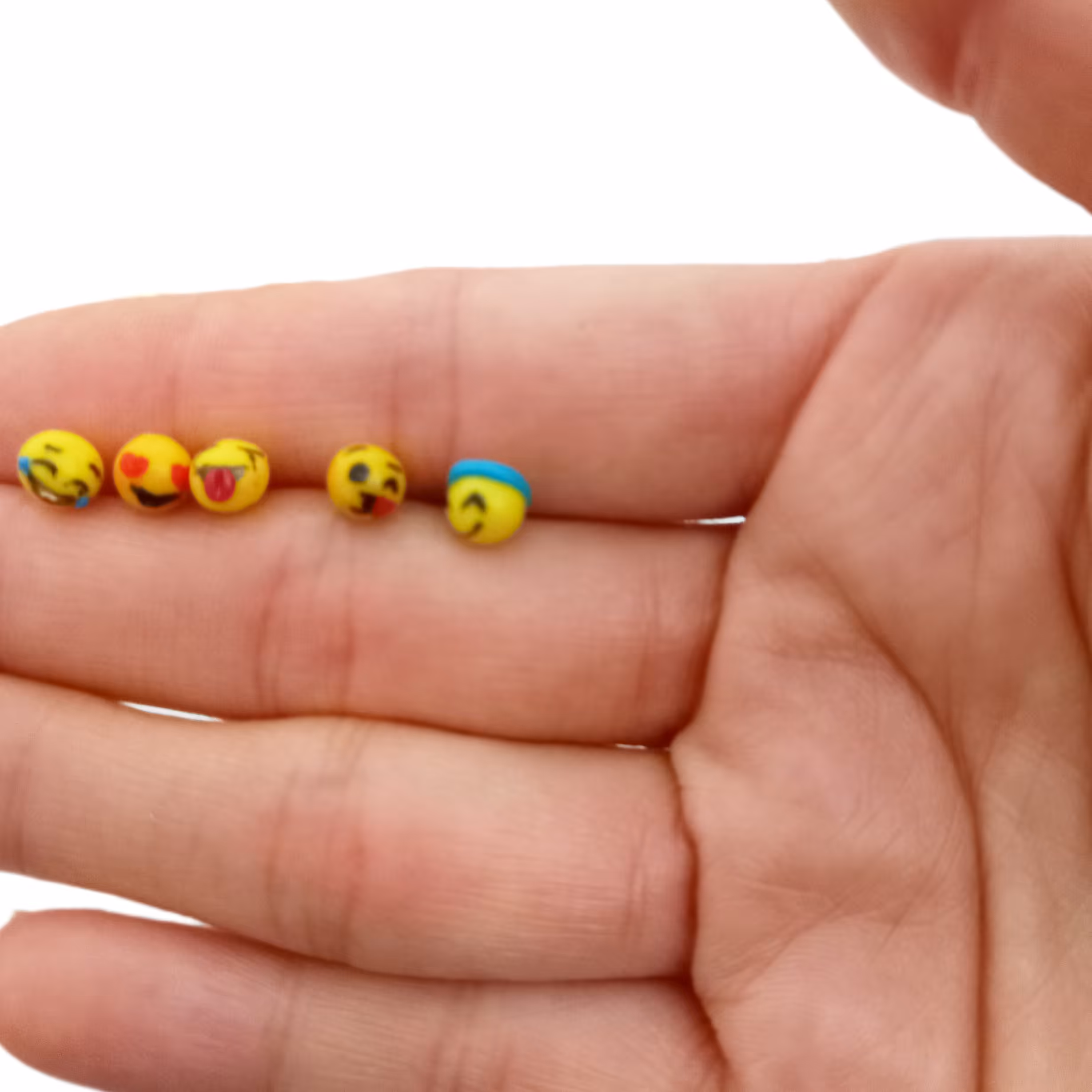 ایموجی  بسته 5 عددی جنس خمیر ایتالیایی 