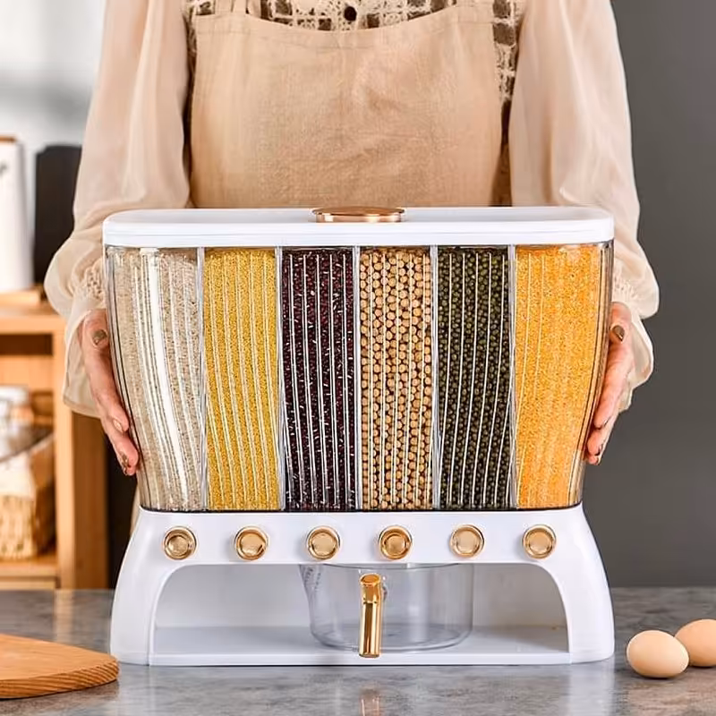 جا حبوباتی اکرولیک حجم کل 12 کیلوگرم