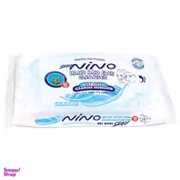 دستمال مربوط دست و صورت نینو (Nino) مناسب تمام سنین بسته 10 عددی