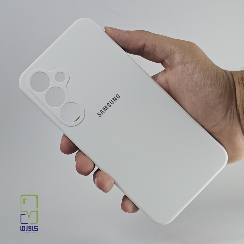 قاب گوشی سامسونگ S24 FE سیلیکونی|سفید samsung s24 fe