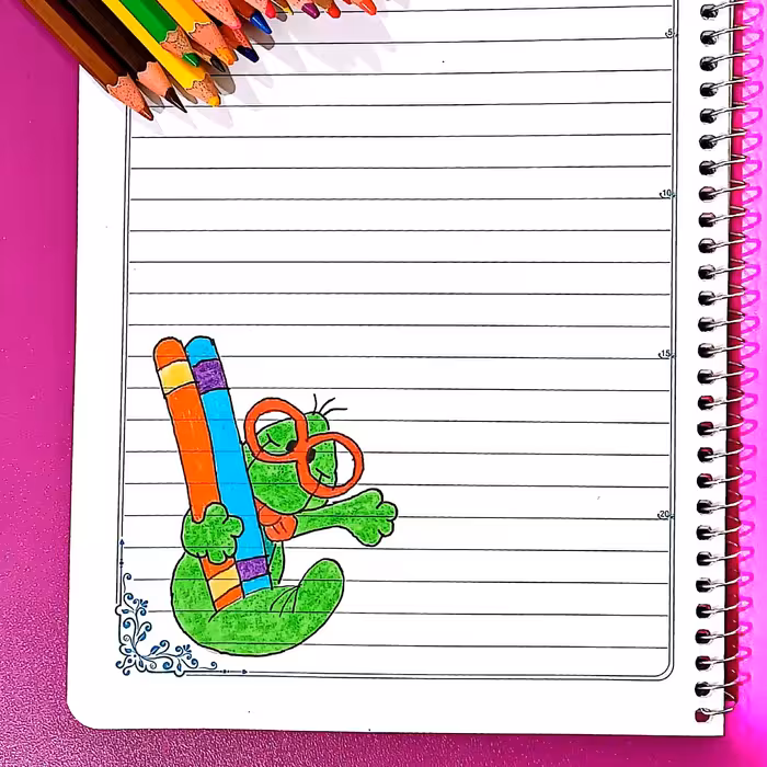 دفتر  مشق  50برگ