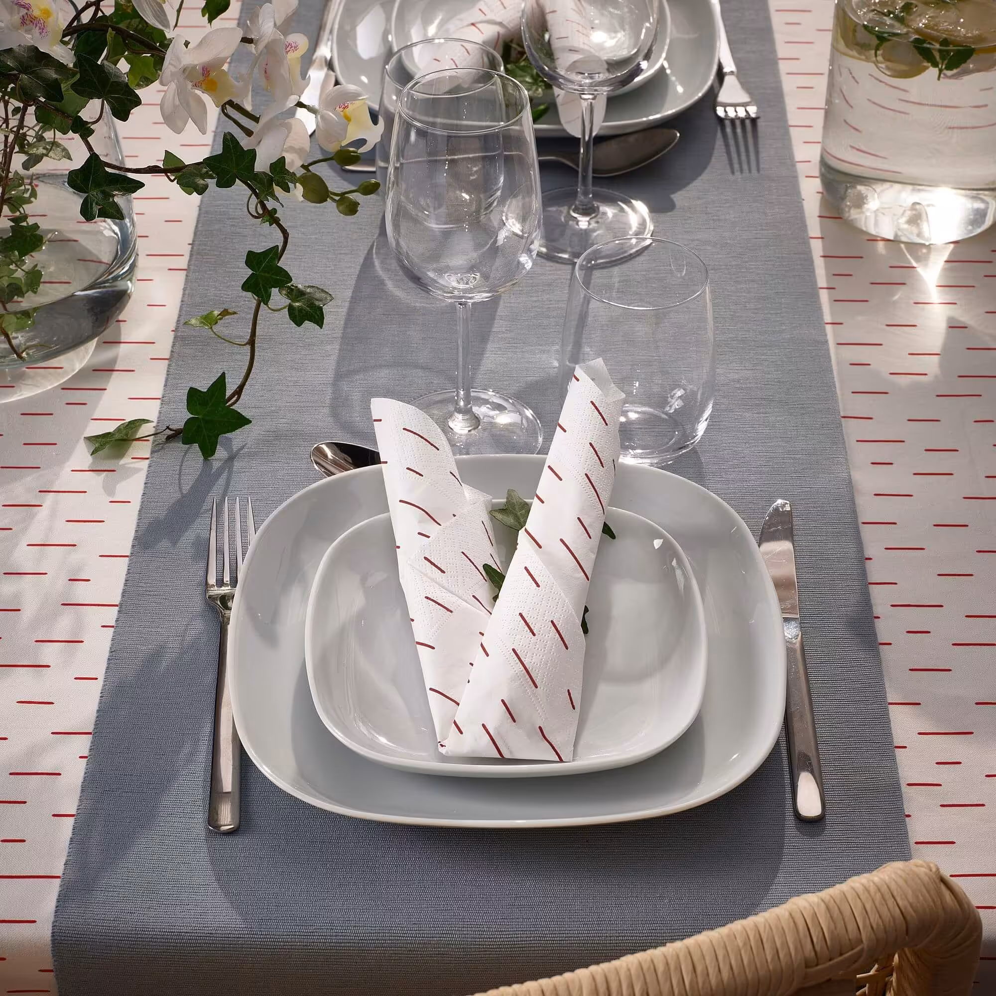 دستمال سفره ایکیا مدل SNOKRABBA