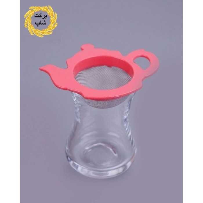 صافی چای و دمنوش طرح قوری Urve رنگ قرمز