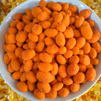 بادام زمینی روکش دار طعم پیتزایی  جدید تازه (250گرم) روکشدار