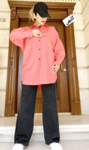 مانتو اسپرت زنانه داکرون مدل دنیز