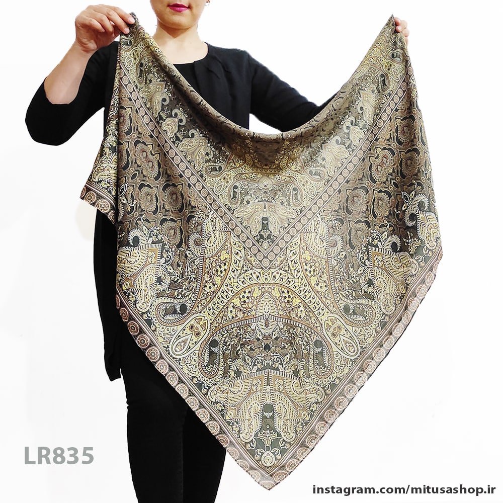 روسری نخی کد LR835