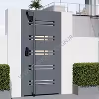 در حیاطی نفررو برش لیزری مدرن کد 40046