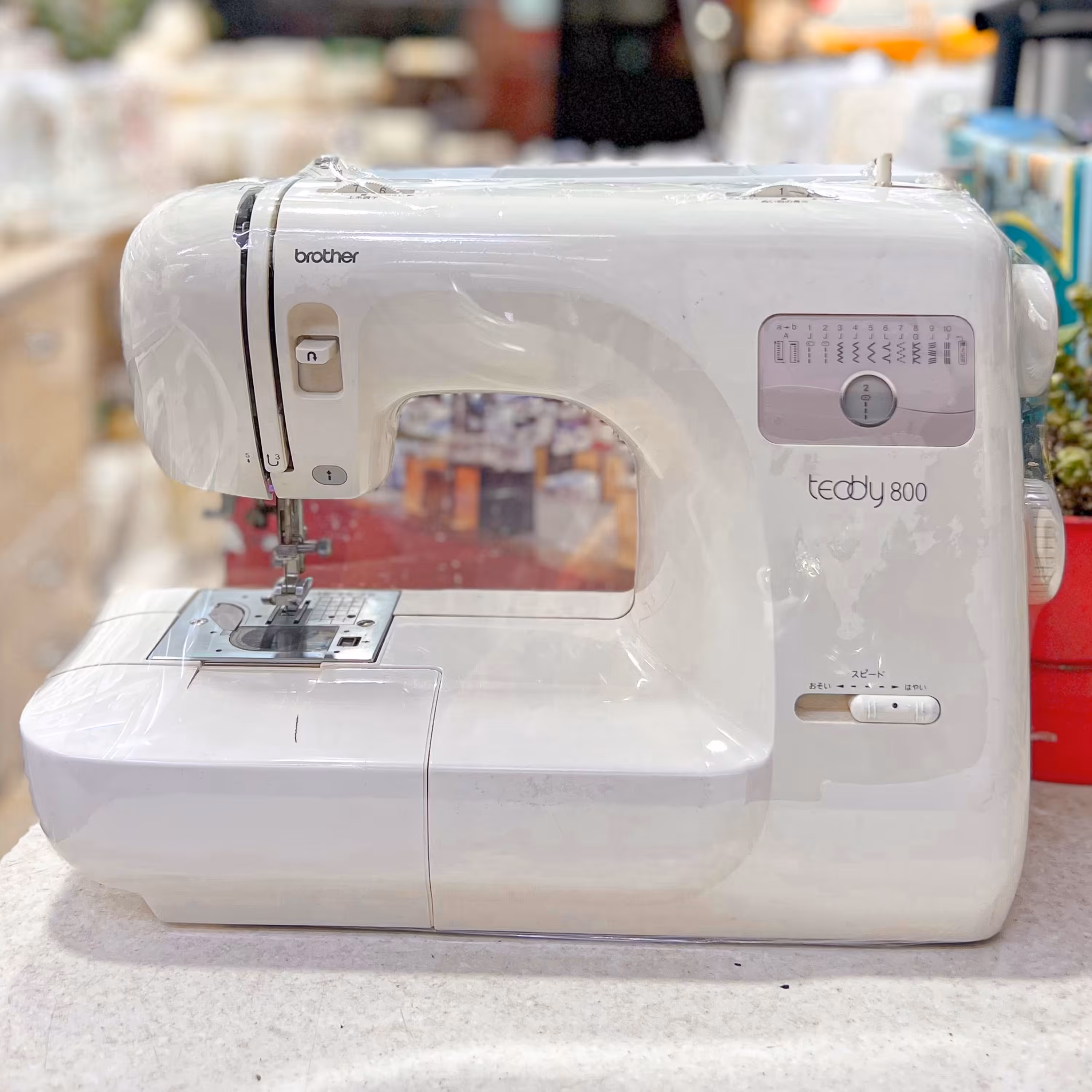 چرخ خیاطی برادر مدل تدی 800 (پس کرایه)