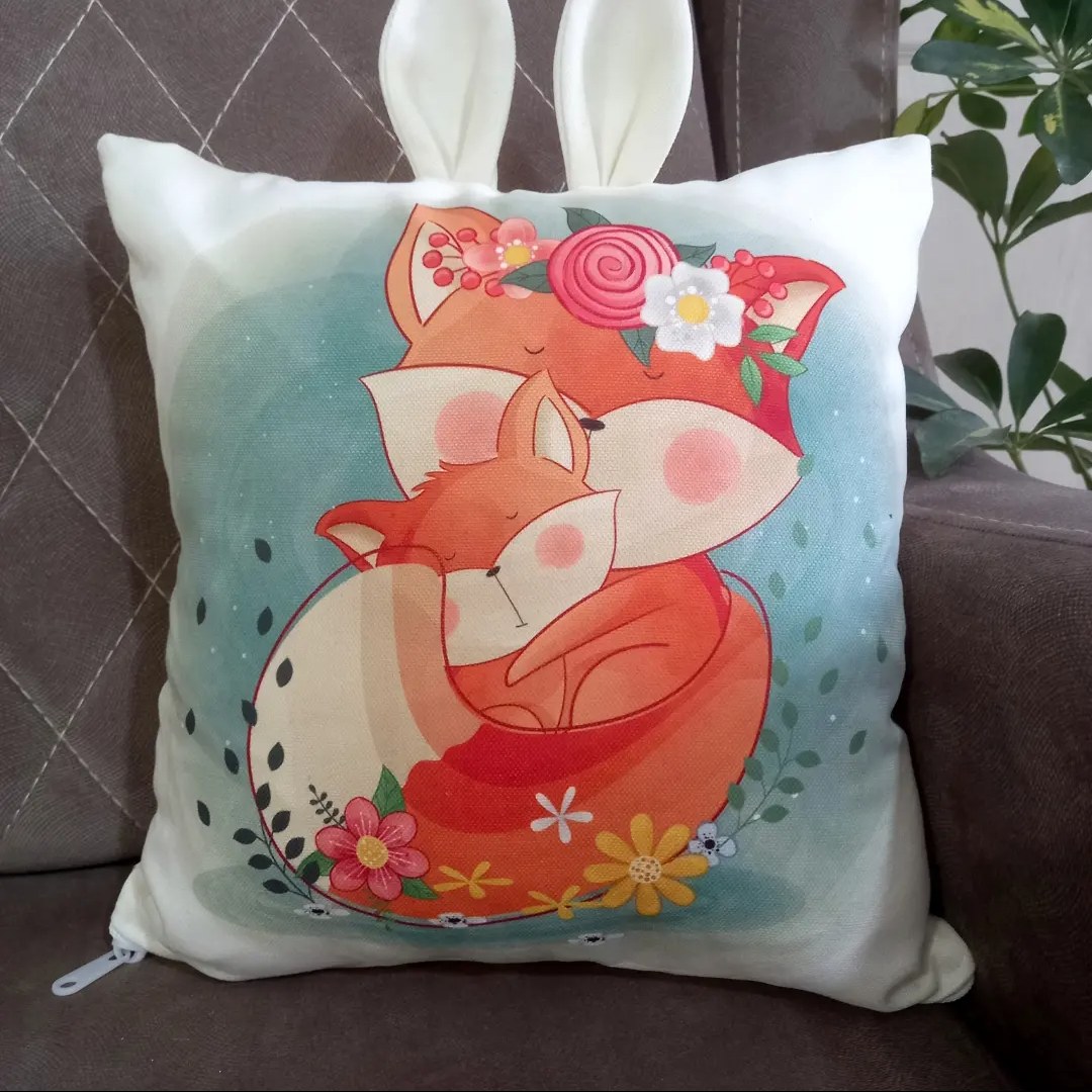 کوسن فانتزی گوش دار طرح روباه