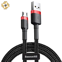 کابل تبدیل USB به microUSB بیسوس مدل CAMKLF-B91 طول 1 متر