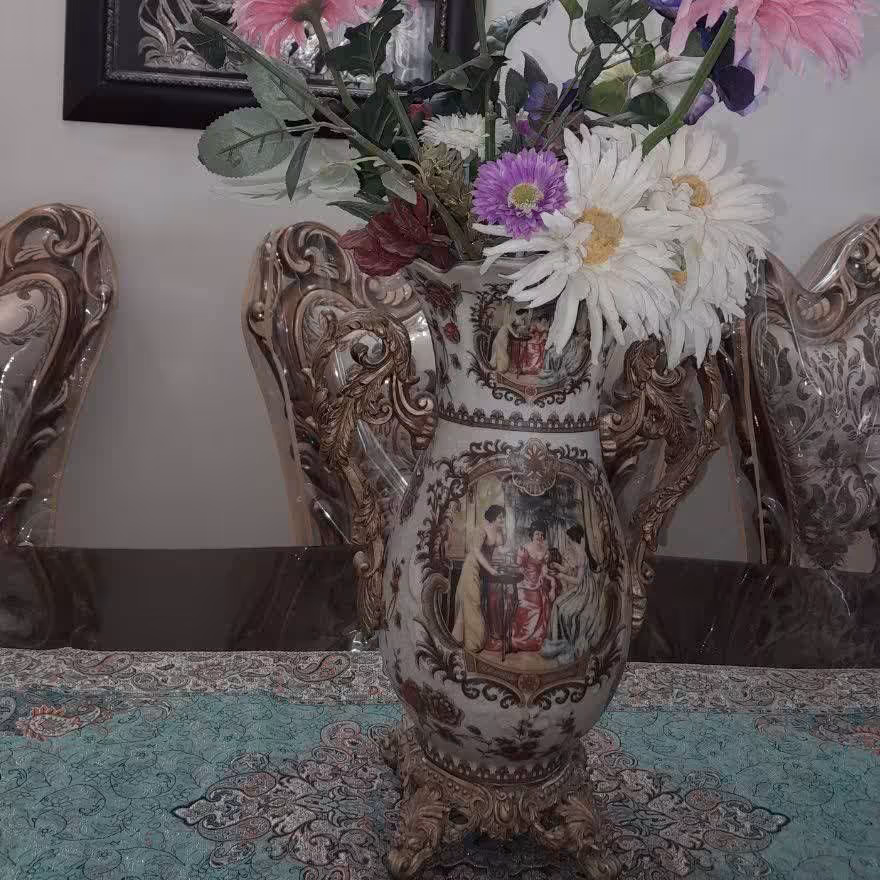 ست 4 عددی گلدان و کشکول 