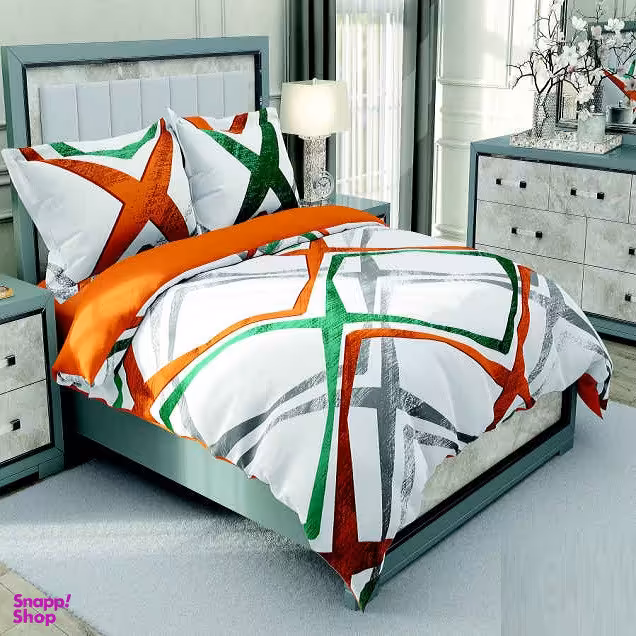 سرویس خواب طرح سه بعدی کد 2135 دو نفره شش تکه