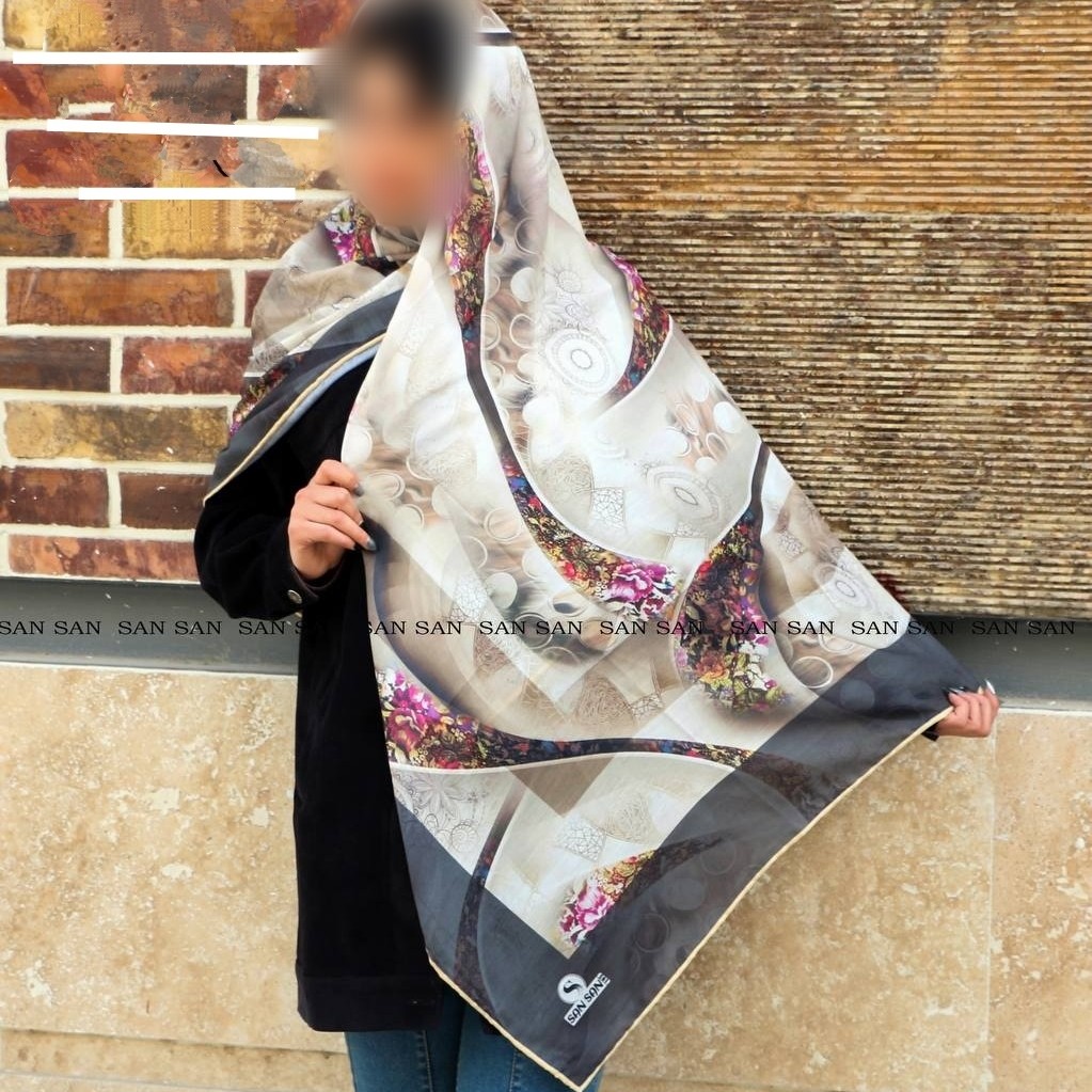 روسری کرپ حریر