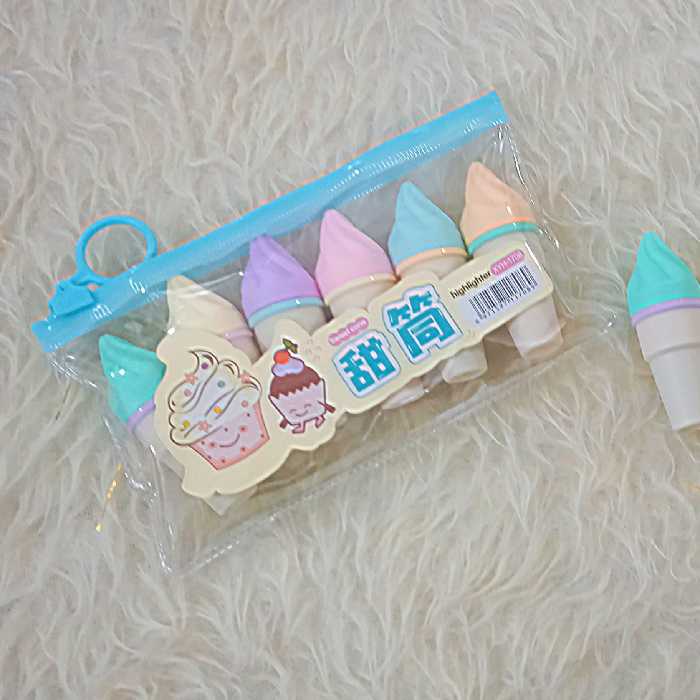 هایلایتر بستنی قیفی