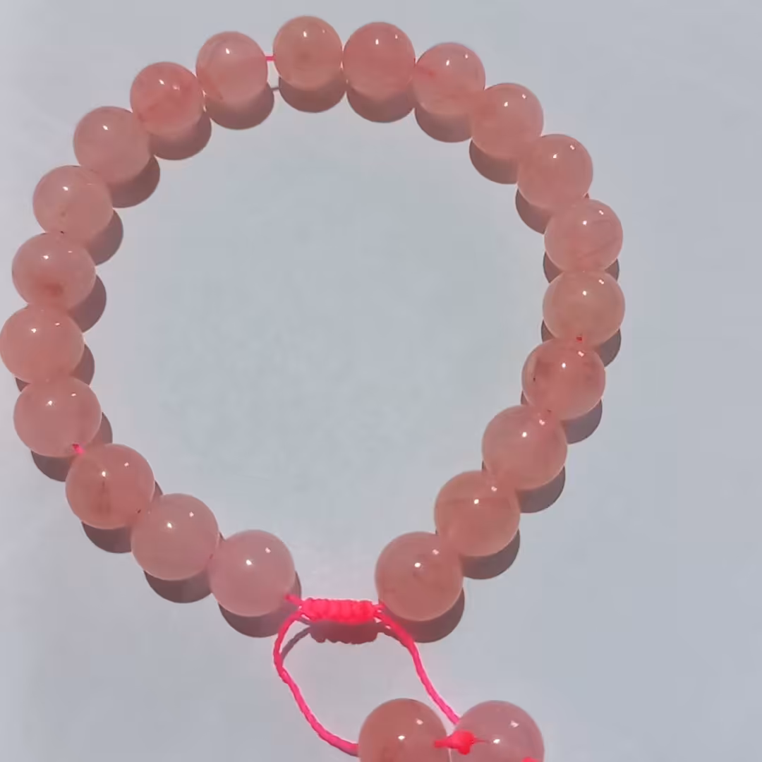 دستبند رزکوارتز