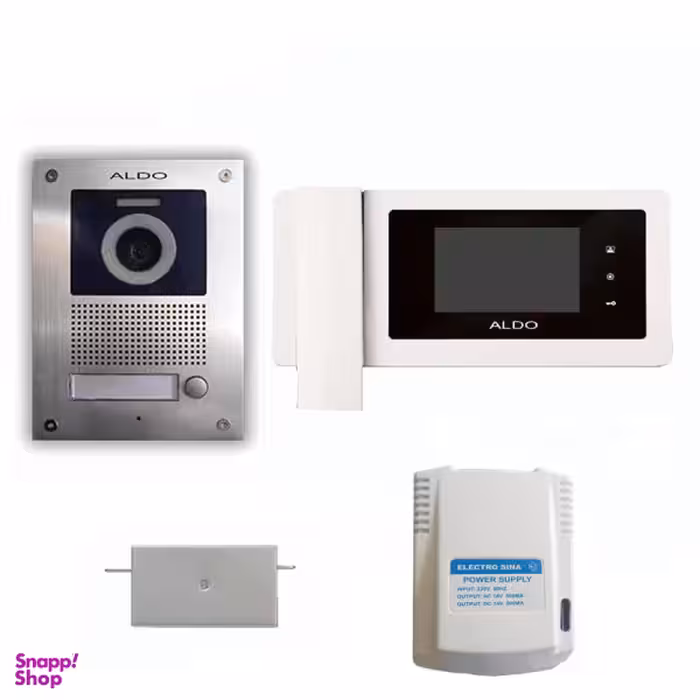 آیفون تصویری آلدو مدل 414mV1 مجموعه چهار عددی