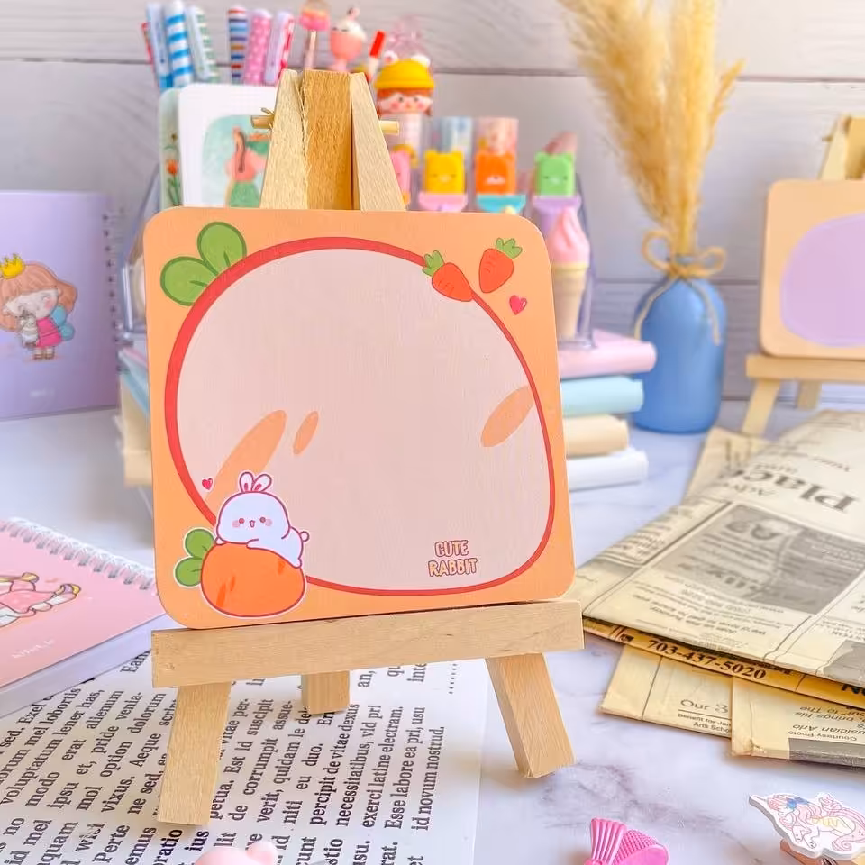 نوت بوم فانتزی نوت بوم دار  برگه یادداشت بوم دار یادداشت رومیزی