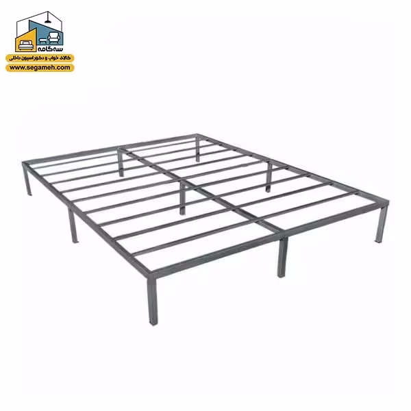 کف تخت فلز دو نفره