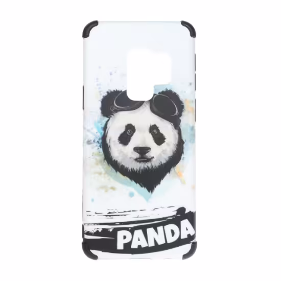 قاب گوشی طرح دار بامپردار برای Samsung S9 - طرح 291