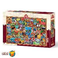 پازل 1500 تکه آرت پازل مدل World Traveler