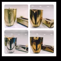 سطل دستمال فلزی آب کاری فرتیک