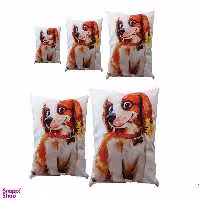 کوسن رنس کد S5-10045 مجموعه 5 عددی کوچک تا بزرگ چند رنگ