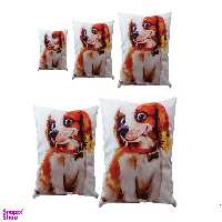 کوسن رنس کد S5-10045 مجموعه 5 عددی کوچک تا بزرگ چند رنگ