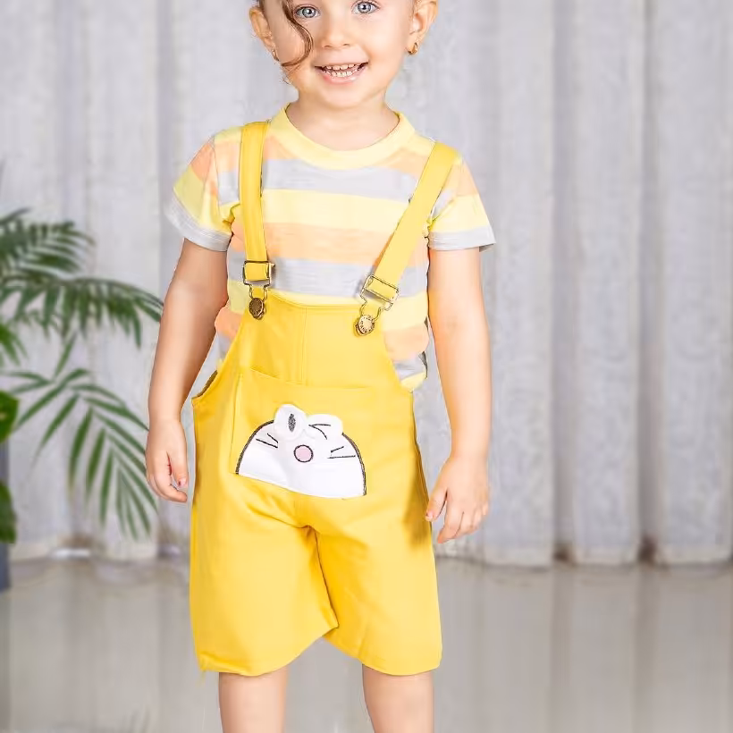 بیلر و تیشرت بیلر بچه گانه بیلر زرد بیلرشیک