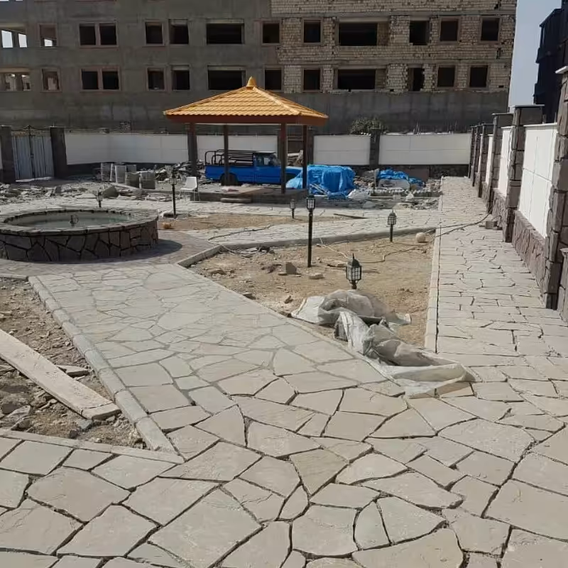 سنگ ورقه ای .ارسال با باربری و هزینه به صورت پسکرایه - هزینه ارسال موقع تحویل به عهده مشتری