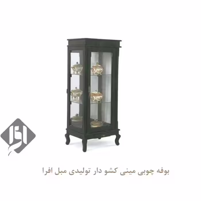 بوفه چوبی مینی کشو دار