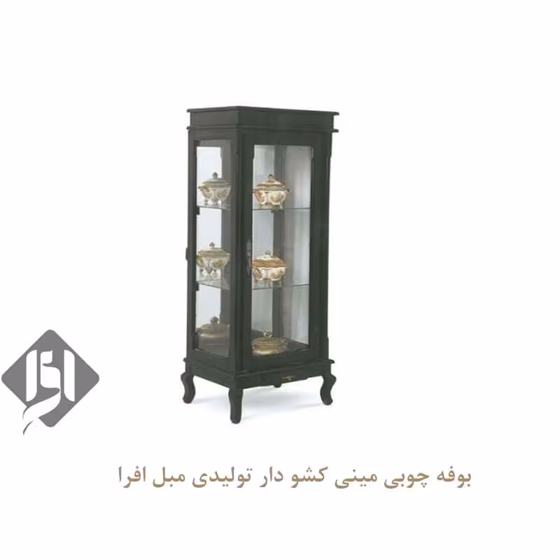 بوفه چوبی مینی کشو دار