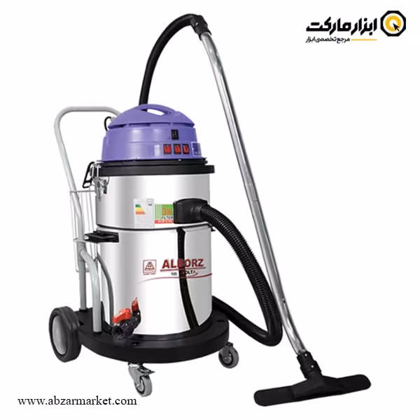 جاروبرقی صنعتی البرز سه موتوره اتوماتیک مدل WD5000