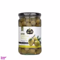 زیتون درشت شور ارگانیک با هسته اکسیر وزن 700 گرم