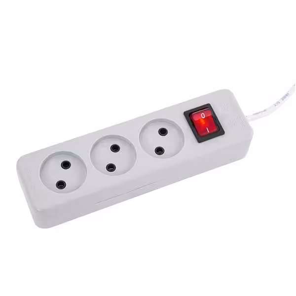 سه خانه برق پارت مدل 789 کابل 5 متر