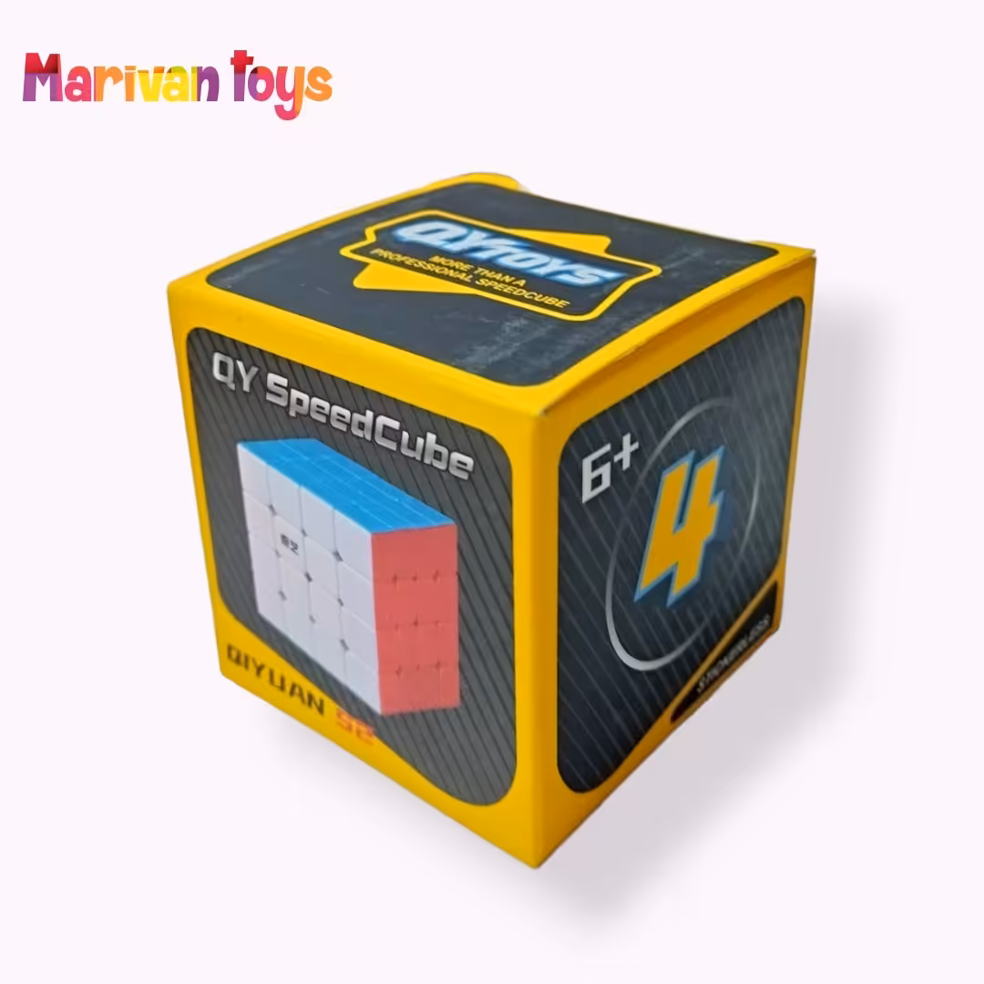 مکعب روبیک 4 در 4 خودرنگ مدل کای وای QIYUAN