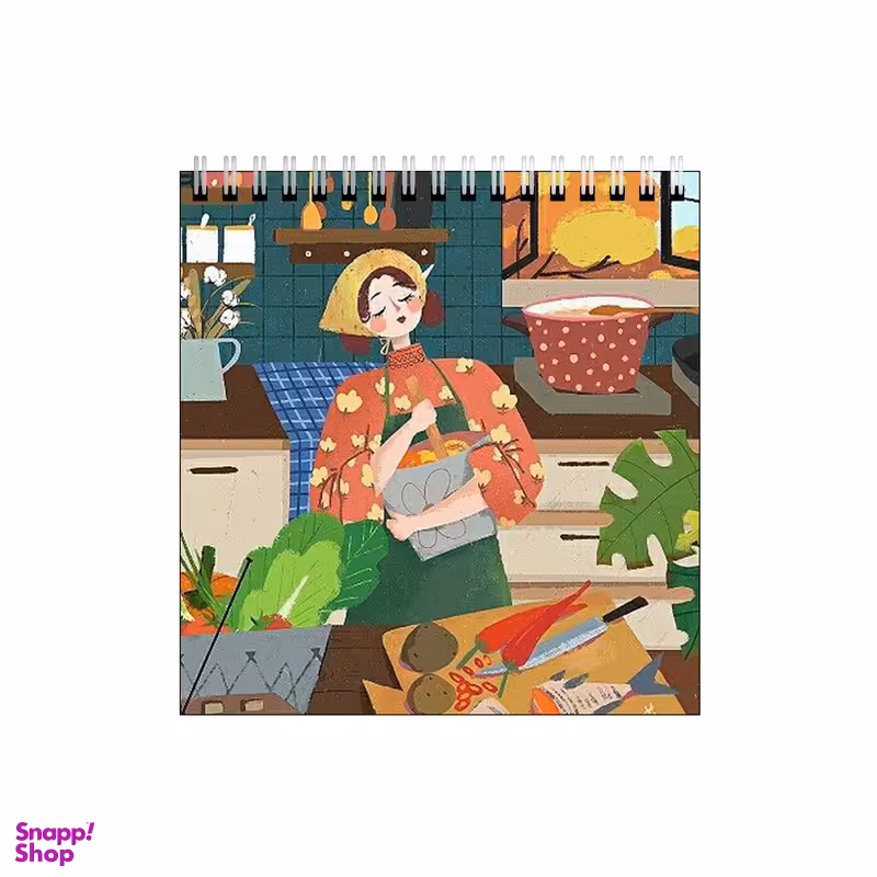 دفتر طراحی بامبیلیپ طرح آشپز و آشپزخونه کد 5273526