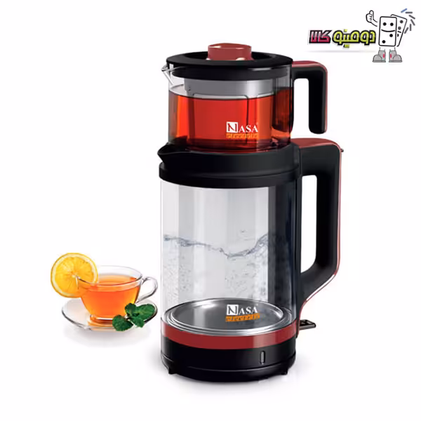 خرید چای ساز روهمی ناسا الکتریک NS-523 شیشه ای - دومینو کالا