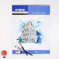 دفتر آبرنگ A3 سخن طرح ایتالیا