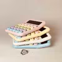 ماشین حساب رنگی حاشیه دالبر کد002354