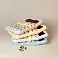 ماشین حساب رنگی حاشیه دالبر کد002354